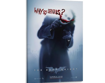 THE DARK KNIGHT Canvas Wall Art Poster Print Home Decor Posters