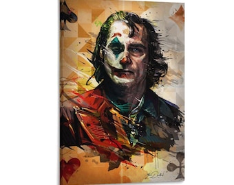 The Joker Canvas Wall Art Poster Print Home Decor Posters