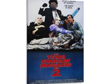 texas chainsaw massacre 2 autogramm Canvas Wall Art Poster Print Home Decor Posters