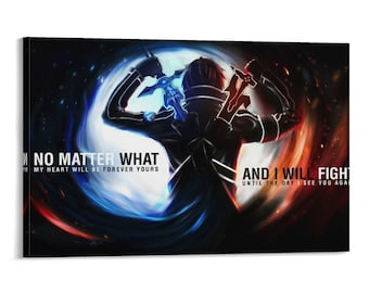 Sword Art Online Canvas Wall Art Poster Print Home Decor Posters
