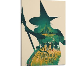 Wicked Witch Canvas Wall Art Poster Print Home Decor Posters