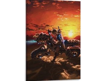 Breath of the Wild master cycle zero Canvas Wall Art Poster Print Home Decor Poster