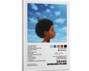 Baby nothing was the same Album Cover Music Canvas Wall Art Poster Print Home Decor Poster