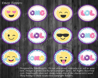 Emoji Toppers ~INSTANT DOWNLOAD~