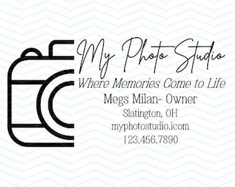 Photography Logo ~ Small Business Logo ~ Photo Studio Logo ~ Camera Logo