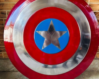 Real Metal Captain America Shield Replica
