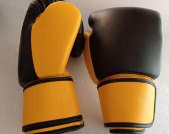 Custom Boxing Gloves: Personalized sparring Gear, Velcro Training Gloves, Top Quality Leather, Handcrafted with Precision
