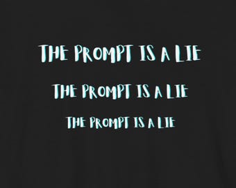 Camiseta divertida para desarrolladores de software / El mensaje es una mentira, regalo para programadores