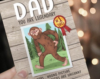 Funny Father's Day Card, Funny Dad card, Birthday card, greeting card, stationary