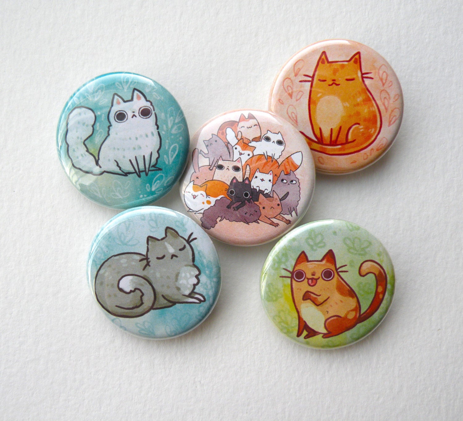 Cat Pfp Pins and Buttons for Sale