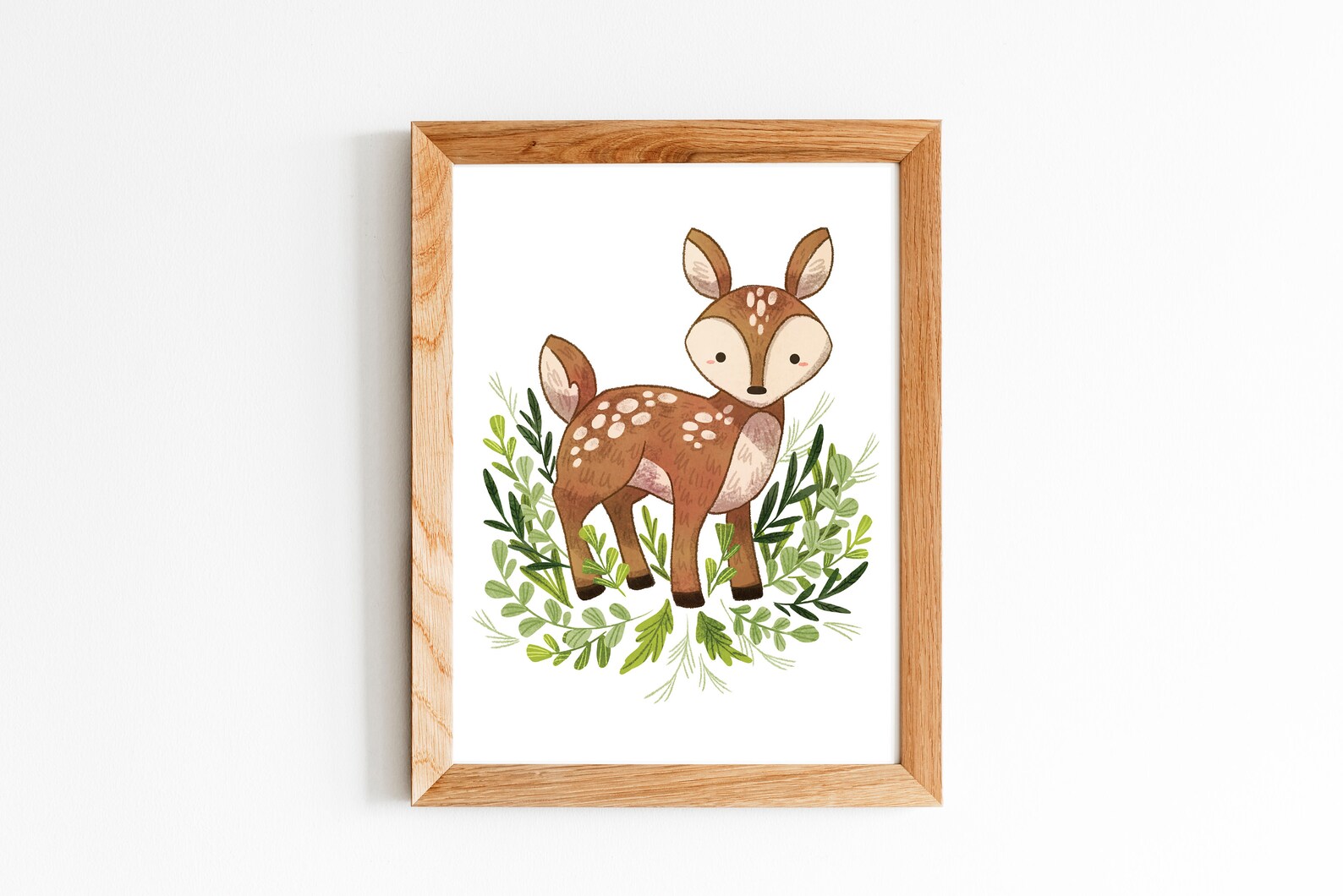 Animal Nursery Wall Art Nursery Decor Gender Neutral Baby Etsy