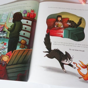 Children's book: Monsters in my House first print run image 4