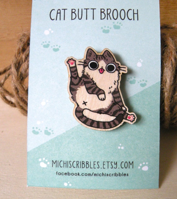 Cat pins jewelry sale