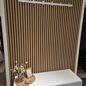 LINEO Wandkapstok – Minimalistische metalen kapstok voor de hal, moderne wandhaken, aangepaste breedte 50–100 cm