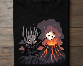 Herr der Ringe T-Shirt | Sauron Shirt | Herr der Ringe T-Shirt | Kawaii Herr der Ringe | Süßer Herr der Ringe