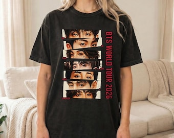 BTS We Are Back PNG, Chibi Bangtan Member Descarga digital, Kpop Purple Logo Diseño de camiseta 2026