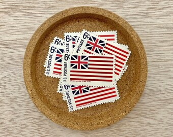 1968 Historic American Flags: Grand Union 1776 6c stamp (10 pieces) - vintage unused United States postage stamps - Scott #1352 - 6 cent