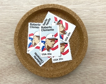 1984 Roberto Clemente 20c stamp (10 pieces) - vintage unused United States postage stamps - Scott #2097 - 20 cent - Baseball Legend