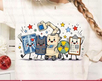 X-Ray Tech PNG, Radiology Tech PNG, Rad Tech Graphic, Xray Technician Clipart, Radiologic Technologist, Medical Imaging Crew PNG