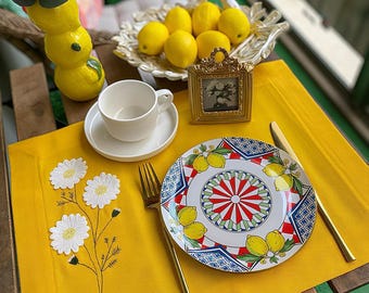 Moira Gänseblümchen | Besticktes Tischset