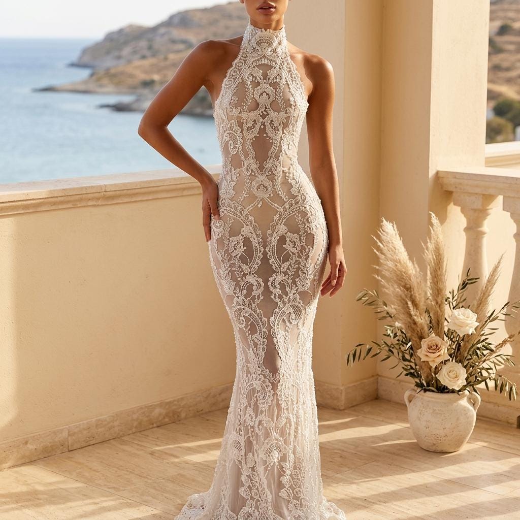 knee length dresses for ladies Spirit Dances Sheer Lace Midi Layering Dress (Ecru) · NanaMacs