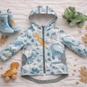 Chaqueta softshell para niños | Chaqueta de exterior hecha a mano | Chaqueta de transición para bebés y niños | Chaqueta impermeable para niños | Jardín de infancia en el bosque | Niños al aire libre