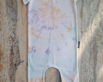 Combinaison enfant / Style batik / Pièce unique / Certifiée Oeko-Tex Standard 100 / Combinaison sans boutons avec col élastique / Vêtements enfant faits main / Tenue unisexe