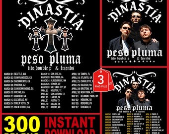 Peso Pluma Dinastia PNG files; Digital Download PNG ready print to T shirt