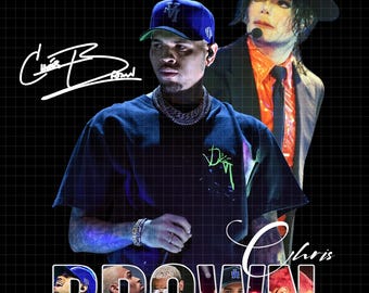 Chris Brown R&B Tour 2026 PNG File (Digital Download)