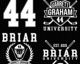 Garrett Graham Briar U Hockey PNG, Romance Reader Book Lover T-Shirt Design (Digital Download)