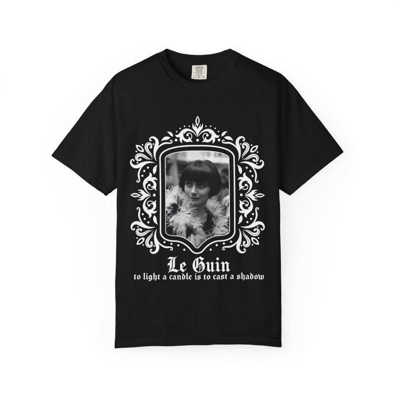 Ursula K Le Guin PNG File Tshirt Design: Ursula K Le Guin Fan Art (Digital Download)