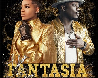 Fantasia & Anthony Hamilton Rock Soul Tour PNG, Concert T-Shirt Design (Digital Download)
