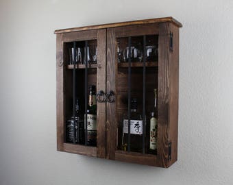 Liquor Cabinet Etsy