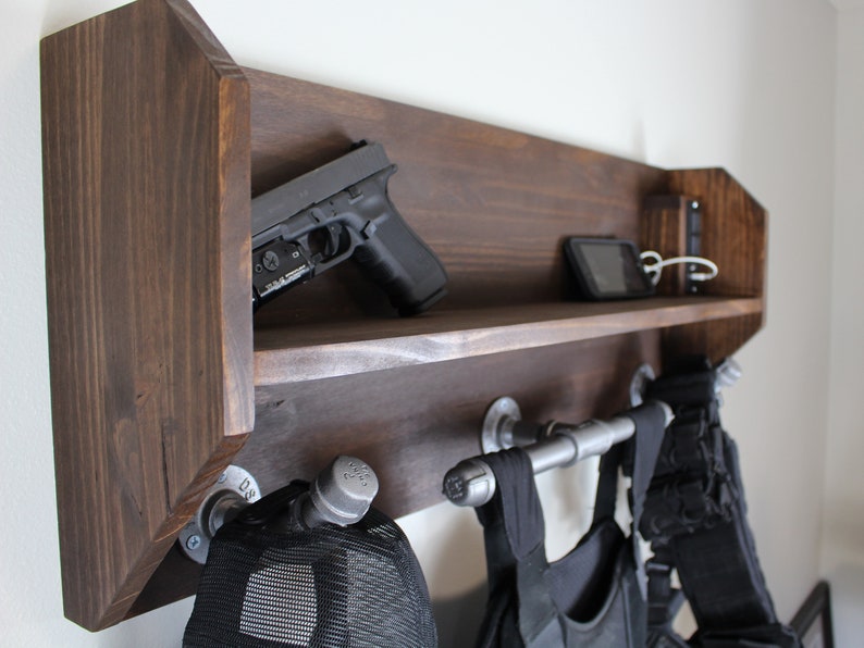 Large Duty and Tactical Gear Rack Double Belt Hanger with Etsy