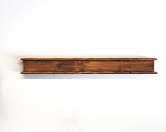 Fireplace Mantel - Floating Shelf - Rustic Farmhouse Shelf