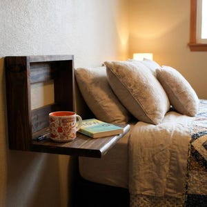 Minimalist Fold Down Night Stand