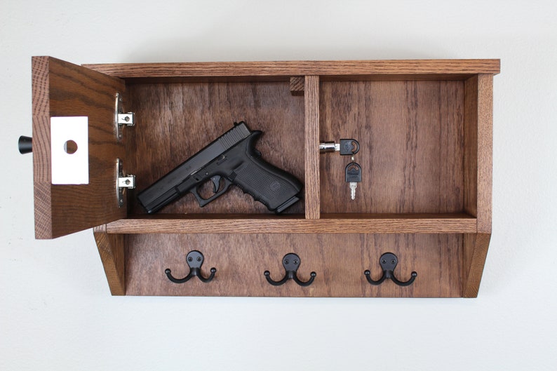Hidden Gun Storage EDC Gear Coat Rack Etsy