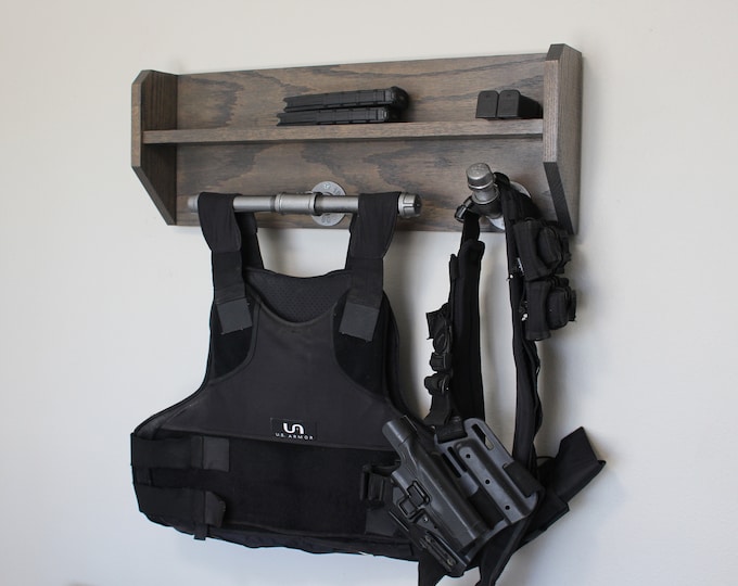 Wall Mounted Duty and Tactical Gear Rack Small - Etsy