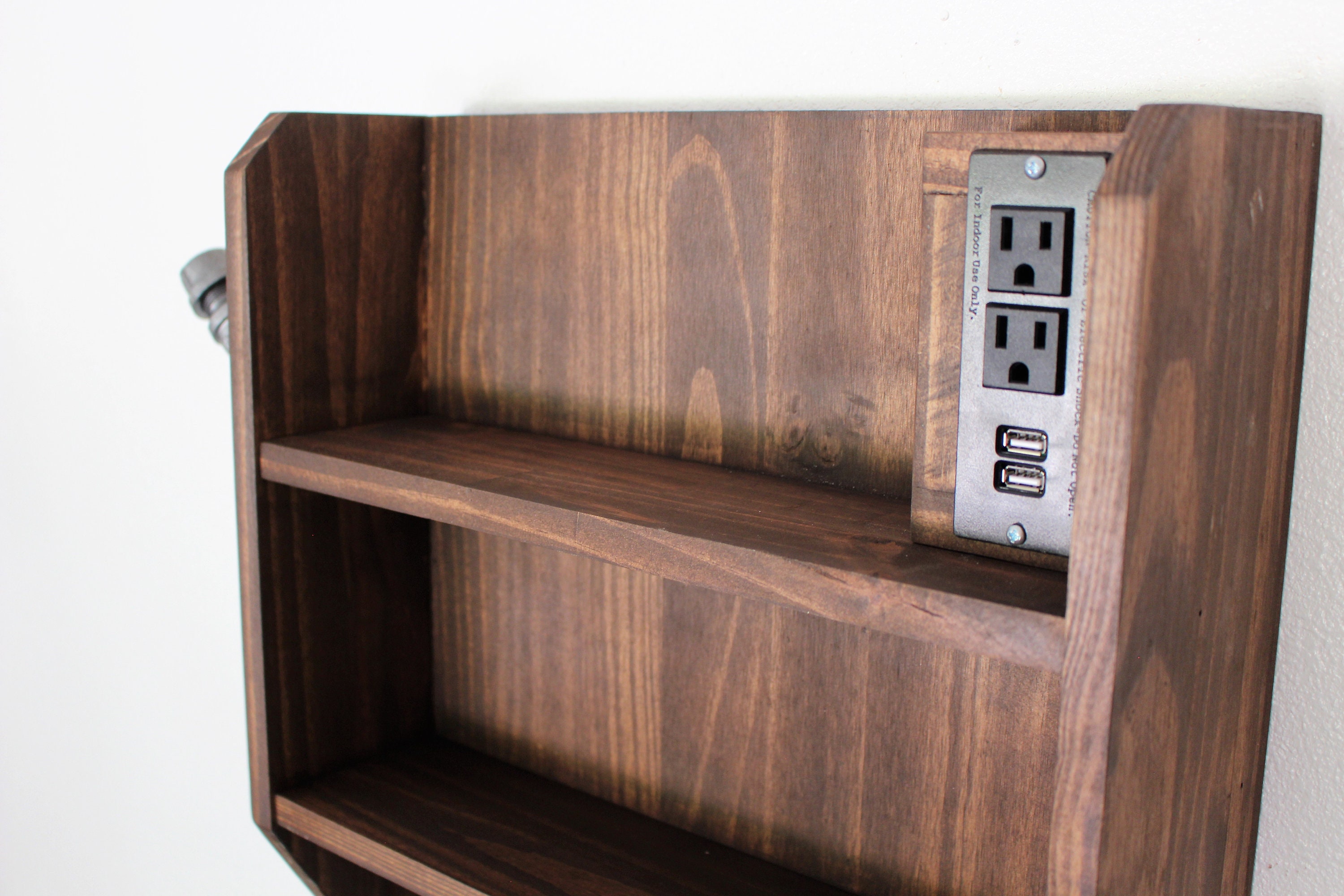 Compact Duty and Tactical Gear Rack With Usb/120v Power Strip - Etsy