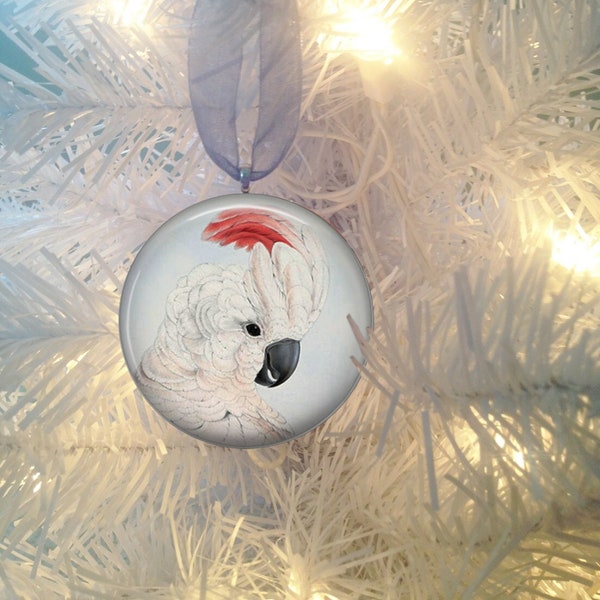 Cockatoo Bird #2 Christmas Tree Ornament