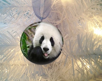 Panda Bear #1 Christmas Tree Ornament