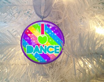 I love Dance #3 Christbaumschmuck