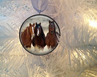 Horse #11 Christmas Tree Ornament Horses