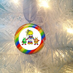 Rainbow Brite 2022 Christmas Ornament Rainbow Brite 7 Christmas Tree Ornament | Etsy Uk