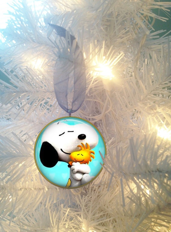 Peanuts Snoopy Woodstock 8 Christmas Tree Ornament Etsy