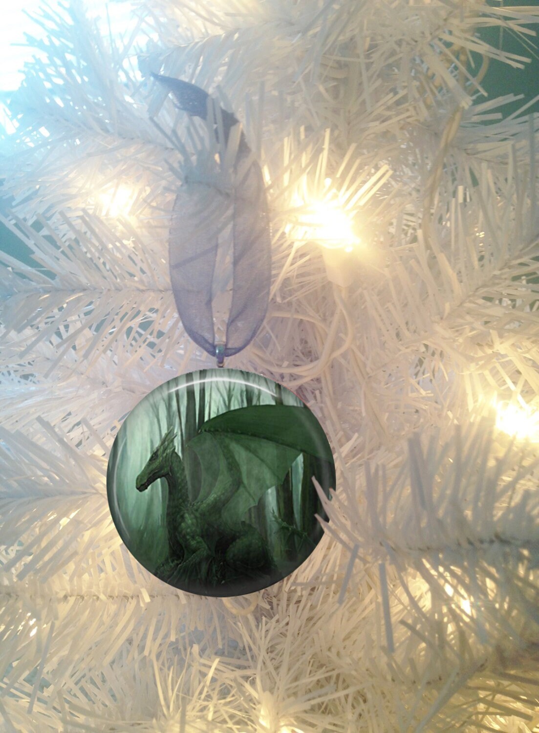 Decorative Mini Feather Tree Ornaments White W/glitter Tips Christmas  Decor, Unique Holiday Decorative Feather Ornaments ZUCKER® 