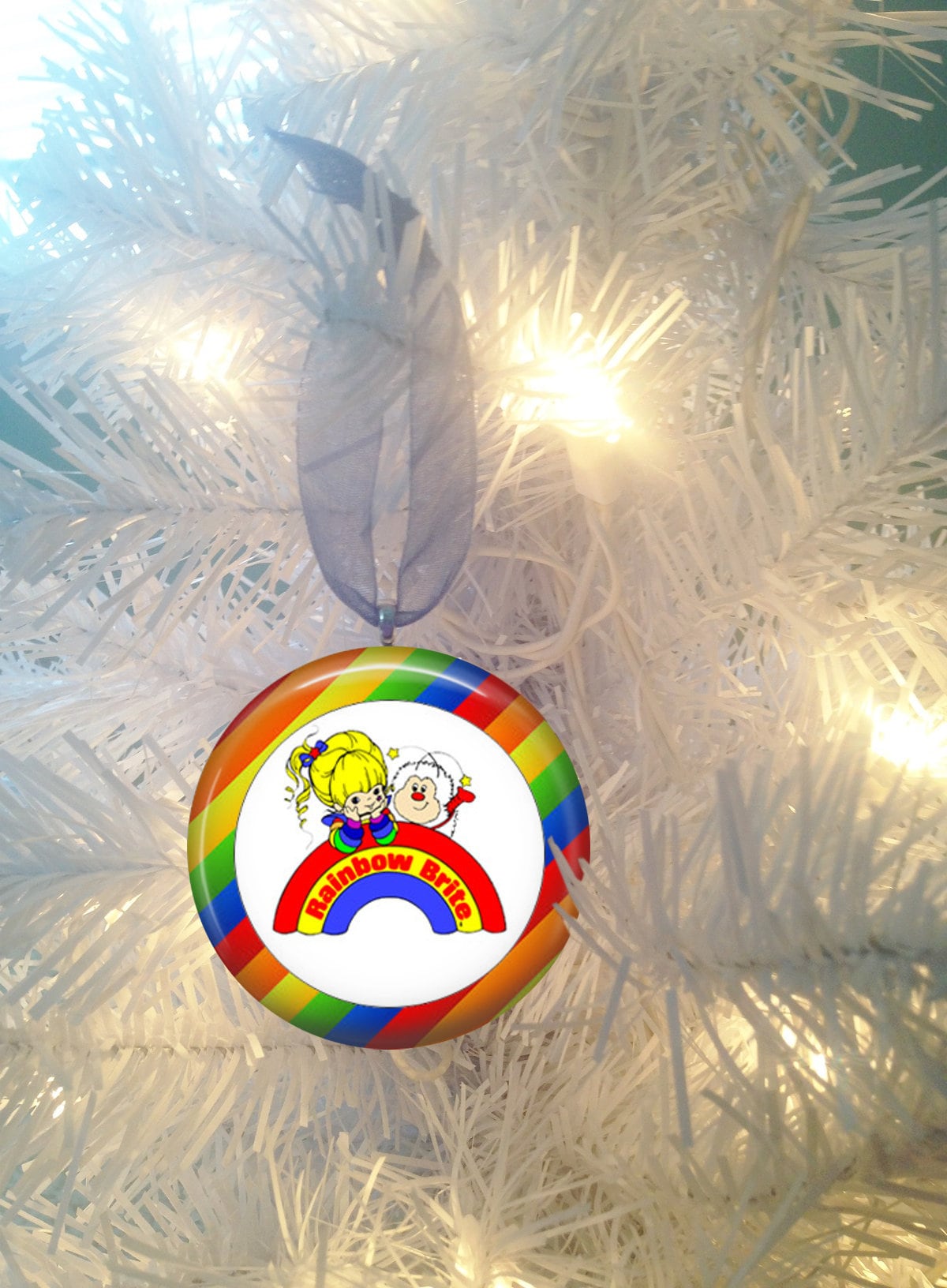 Rainbow Brite 2022 Christmas Ornament Rainbow Brite 7 Christmas Tree Ornament | Etsy Uk