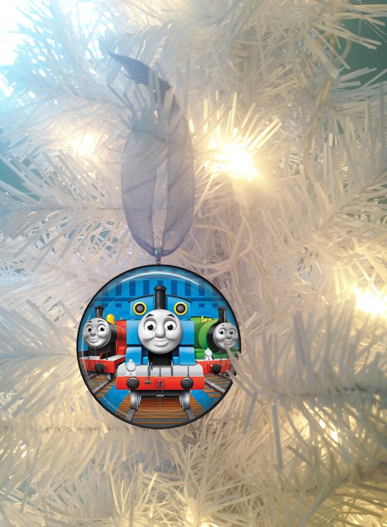 Thomas the Tank Engine Christmas Tree Ornament Etsy