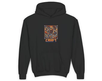 Sudadera con capucha de Minecraft para niños