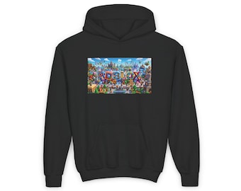 Dziecięca bluza z kapturem Roblox